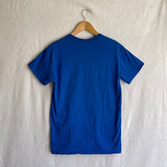 🌹2 for $20🌹 Gildan Heavy Cotton T-shirt In Royal Blue. Size Small - Picture 2 of 4